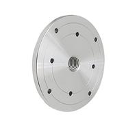 Conector de acoplamiento de brida, acoplamiento del eje de los dientes, placa frontal del mandril de torno de madera de 1 pulgada x 8TPI / M18 x 2,5 / M33 x 3,5 Portabrocas de fresado de placa de brid