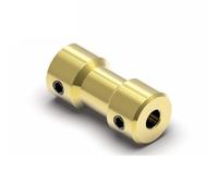 Conector de acoplamiento del eje Conector de transmisión Motor acoplador D9L20, acoplamiento eje Flexible latón for accionamientos mecánicos neumáticos automotrices 1 ud(5mm x 5mm)