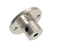Conector de acoplamiento metálico con brida, Acoplamientos de brida de disco rígido de hierro electrochapado for eje guía de motor 3-14 mm 5/15 piezas