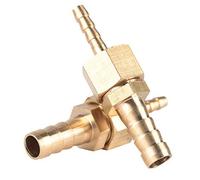 Conector de acoplamiento rápido de manguera de latón Conector de acoplamiento rápido para conector 2 piezas 4-10mm para adaptador de manguera de estanque