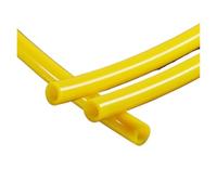 Conector de agua de tubo de silicona flexible amarillo de 1-10 m