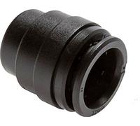 Conector de aire comprimido, conector de manguera recta, conector de tubo de ángulo en T, boquilla atornillada de latón (tapa/extremo, 18 mm)