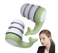 Conector de aislamiento de sonido de silicona impermeable genérico - Tapones para oídos de natación para mujer | Equipo de protección auditiva para baño y natación