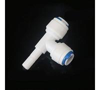 Conector de ajuste a presión para filtro de agua SENRISE, conectores de conexión rápida para sistema de filtro de agua por ósmosis inversa RO (conector en T de 1/4" (6,5 mm) B, 3 piezas)
