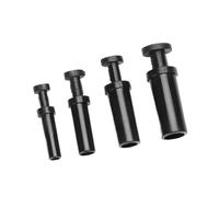Conector de ajuste a presión, tubo ciego neumático de 4mm, 6mm, 8mm, 10mm, 12mm, conector de ajuste de tubo de manguera de aire PP4 PP6 PP8 PP10, 5 uds.(6MM 5PCS)