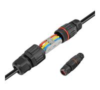 Conector de alambre de paisaje - Conectores eléctricos, conector de cable impermeable | de conexiones para aplicaciones domésticas, expansión de mantenimiento rápido subterráneo al aire,