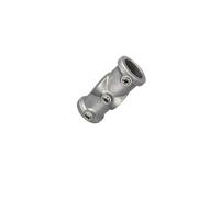 Conector de aleación de aluminio, Base en T de codo, ajuste tridimensional plano, sujetador de conexión, piezas de estante de tubo de acero de 20mm, 1 ud.(20mm 3)