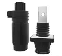 Conector de almacenamiento de energía de 200 A, bloque de terminales de desconexión rápida impermeable IP67 para litio para batería, carcasa de nailon PA66 con contactos de cobre chapados en plata