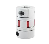 Conector de aluminio de acoplamiento de eje flexib Acoplador D20 L25, garra de aluminio, flor ciruelo, acoplamiento eje suave, conexión Motor, acoplador 4/5/6/6,35/7/8/9/10mm(D20 L25 d6x5)