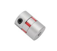 Conector de aluminio de acoplamiento de eje flexib Acoplador de eje ciruela araña tornillo bola Motor acoplamiento Flexible D40 L65 5/6/7/8/9/10/12/14/15/16/17/18/19/20/21/22mm(10X15)
