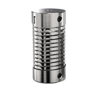 Conector de aluminio de acoplamiento de eje flexib Acoplamiento de resorte D16L35 codificador servomotor paso a hilo elástico acoplamiento Flexible conexión suave aplicable al micromotor(7x7)