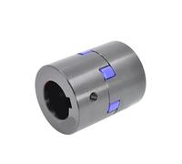 Conector de aluminio de acoplamiento de eje flexib Acoplamiento de tres mandíbulas tipo L flor ciruelo servomotor en estrella Alto par L095 Diámetro 55(L095-14x18)
