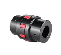 Conector de aluminio de acoplamiento de eje flexib Acoplamiento en estrella elástico forma de flor ciruelo garra XL7 Diámetro 120 (orificio interior 20-70)(30-70mm)