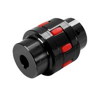 Conector de aluminio de acoplamiento de eje flexib Acoplamiento Flexible Del Ciruelo De La Araña Mandíbula Motor GR19 XL1 D40L66(10x20)