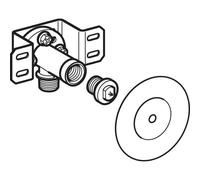 Conector De Ángulo 90 Grado Preensamblado Simple Para MeplaFix Rg D20-Rp1/2