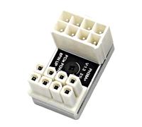 Conector de ángulo GPU de 180 grados, conector de ángulo GPU de en U de 180 grados | Suministros de tarjetas gráficas resistentes al desgaste, conector GPU de metal para juegos, vida diaria