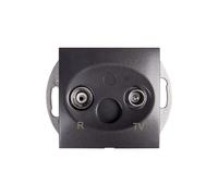 Conector de antena RD/TV finalmente separado Simon 54 DAK.01/48