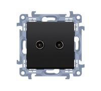 Conector de antena tipo F doble (módulo) Simon 10 CASF2.01/49