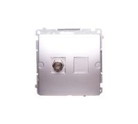 Conector de antena tipo F individual Simon Basic BMAF1.01/43