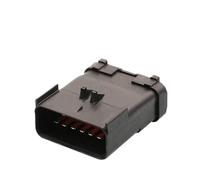 Conector de arnés de cableado for automóvil DJ7142B-2.8-11/21 de 14 pines con extremo o con enchufe macho/hembra de plástico de 15 cm DJ7142A-2.8-11(Army green)