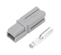 Conector de arnés de cables de 120 A de un solo polo para almacenamiento de energía de batería de litio con diseño de autobloqueo utilizado en circuitos de carga de carrito de golf y coches de kit