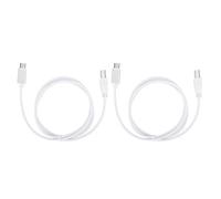 Conector de audio para piano eléctrico, 2 piezas Micro USB a MIDI USB Tipo-B Cable convertidor OTG para adaptador de piano electrónico