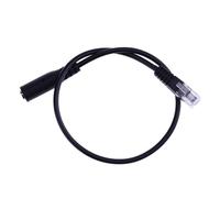 Conector de Auriculares genérico | RJ9 a 3,5 mm Adaptador - Cable de conversión de micrófono de 3,5 mm con Cabeza y Head Interface Compatible con teléfono y Ordenador