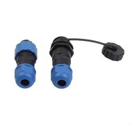 Conector de aviación con clasificación IP68 SD13 macho y hembra con conexión roscada y 2 a 7 pines, adecuado para varios dispositivos electrónicos (4 pines)