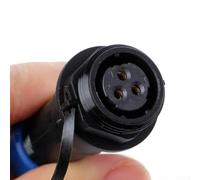 Conector de Aviación IP68 Macho Hembra 3 Pines Rosca(4Pin) | Carcasa PA66 , 4 pines, para resistencia para impacto, para ideal para automatización industrial