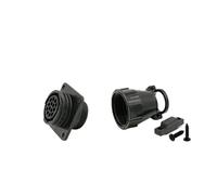 Conector de aviación SMEMA AMP/TE 4P/9P/14Pin, enchufe y toma de sensor automático, conector de señal for equipo SMT 182658-1 206153-1 206062-4(14P female tailclip)