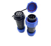 Conector de aviación SP21 de 6 Pines, IP68 Macho y Hembra Hembra de 6 Pines