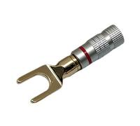 Conector de banana y horquilla Conector Metal Sonido Herramienta para Audiófilos & Home Cinemas entusiastas de cine en casa