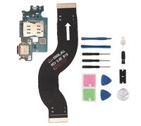 Conector de Base para Samsung Galaxy S22 Plus SM S906U (versión de EE. UU.), Puerto de Carga de Teléfono USB C, Cable Flexible de Repuesto de Placa PCB con Kit de Reparación