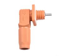 Conector de batería 120A/200A/350A con terminales de cobre y aislamiento ignífugo para mayor seguridad (120A-naranja)