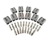 Conector de batería 50A Enchufe rápido del conector de la batería para los modos de motocicleta Van del automóvil 600V 50Amp 10 pares