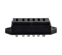 Conector de batería de alta corriente de 15 A 125 V para bicicleta eléctrica y almacenamiento de energía, bloque de terminales impermeable ABS de 6 pines con par macho hembra, 2 unidades