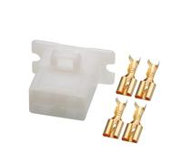 Conector de batería de bicicleta eléctrica de 4 pines, macho y hembra, 1/5/10/20 juegos, 6120-2043 DJ70413-6.3-11(4p female,1 set)