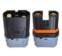 Conector de batería de litio QS12 250, adaptador de enchufe macho hembra de alta corriente y alta resistencia for arranque de coche modelo de avión(Male and Female)
