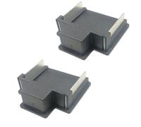 Conector de batería de repuesto bloque de terminales para Makita Power Tool adaptador de batería de litio - 2 unidades, negro