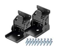 Conector de bisagra autosuficiente - Bisagras plegables autóctonas, soportes de conexión con bisagras invisibles plegables | Soporte de reposapiés plegable con carga de muebles de capacidad adecuado