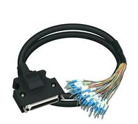 Conector de bloque de terminales atornillables, Cable SCSI50 IO for módulo de bloque terminales circuito tierra conector servo 50P(0.5M)