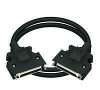 Conector de bloque de terminales atornillables, MR-TB50 Bloque de terminales circuito tierra estilo europeo 50 posiciones for servo MR-JE-A/J3-A/J4-A(HL-SCSI50-MM-1M)