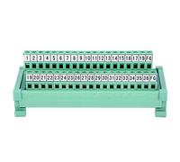 Conector de bloque de terminales SCSI3 6PT, módulo adaptador PLC de montaje en carril DIN de 35 mm