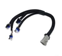 Conector de bobina de encendido para LS2 LS3 LS7 LQ4 LQ9, arnés de cableado de metal de alta calidad con diseño resistente al desgaste, para aplicaciones de paquete de bobinas de motor LS (1 juego)