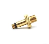 Conector de bomba de aire para bicicleta, adaptador de boquilla de gas de cobre para Swiss para ruedas de cubo DT, accesorio de válvula de neumático de bicicleta, color dorado