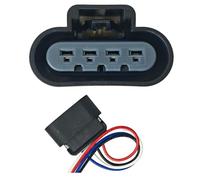 Conector de bomba de combustible de 4 vías, OE 25385025 13517394, compatible con Chevrolet GMC Silverado Sierra S10 Blazer Tahoe Yukon Suburban Express Savana Astro Camaro Firebird Cavalier Lesabre