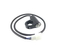 Conector de Botón Pulsador para Interruptor de Manillar de Faro de Motocicleta de 22mm para Motocicleta Electrónica
