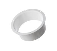 Conector de brida de pared de 150 mm de diámetro para tubo de ventilación - paso de pared brida conexión a pared