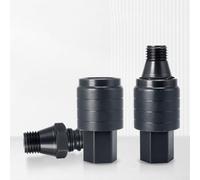 Conector de broca de liberación rápida con bloqueo inverso, compatible con múltiples marcas de brocas de agua, mejorando la eficiencia del trabajo con cambios rápidos de brocas (B)