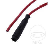 Conector de bujía SD05FMC Racing 10/12 mm M4 negro NGK para Honda CB CBX VF